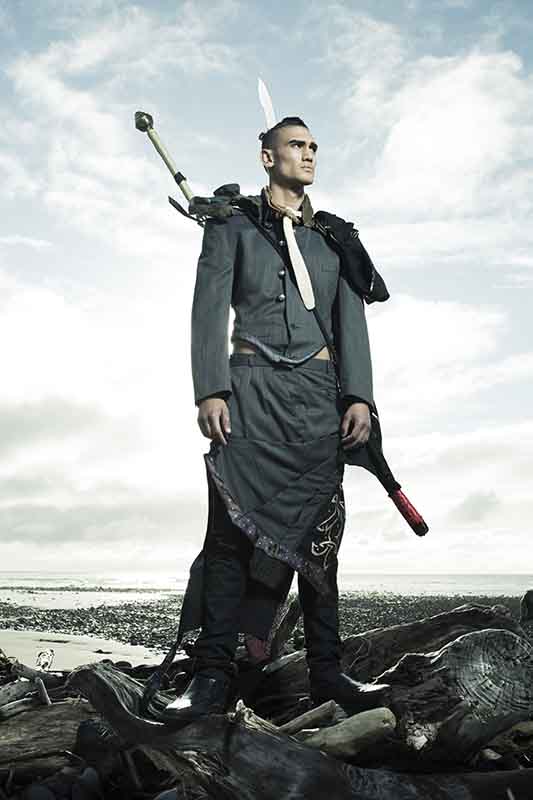 Maori Male Model Jerome Flood Global Indigenous Management